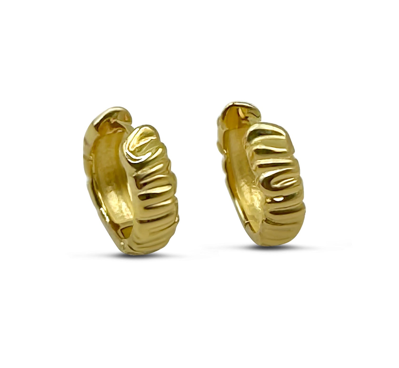 Big Hug My ear with 18K goldpalting