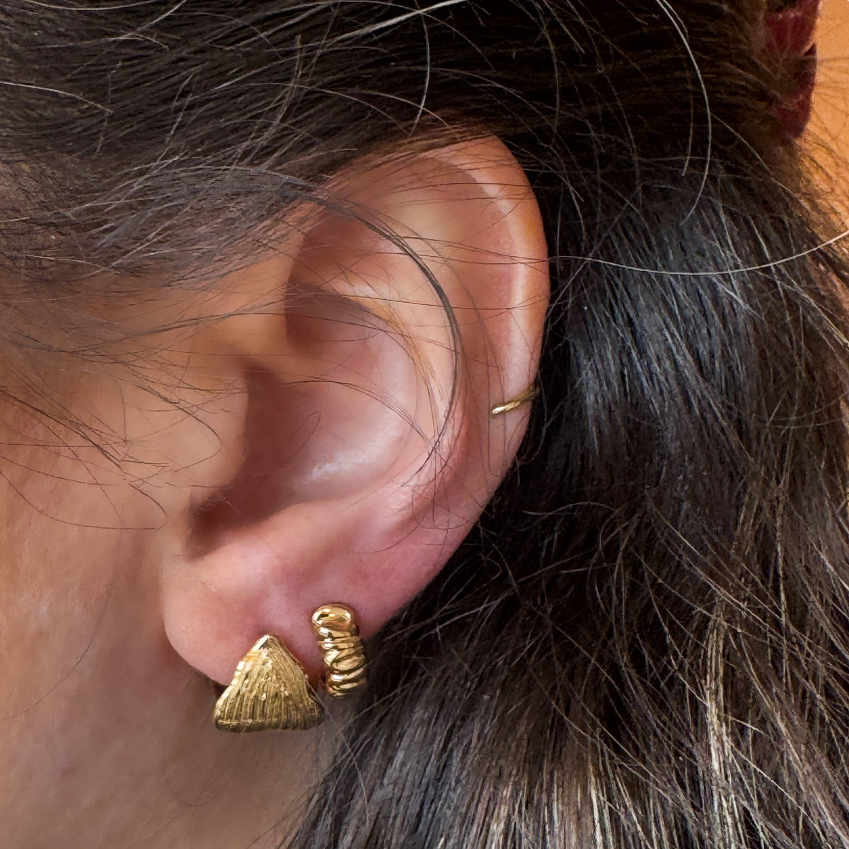 Natalia Earrings w. 18K goldplating