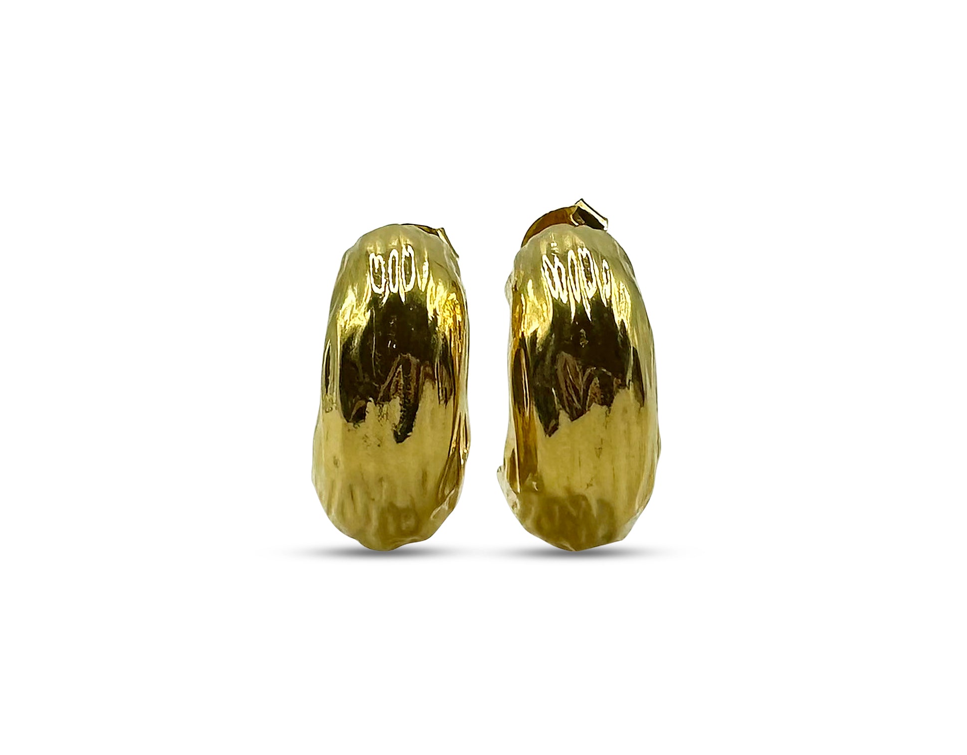 Hlíf earrings w. 18K goldplating