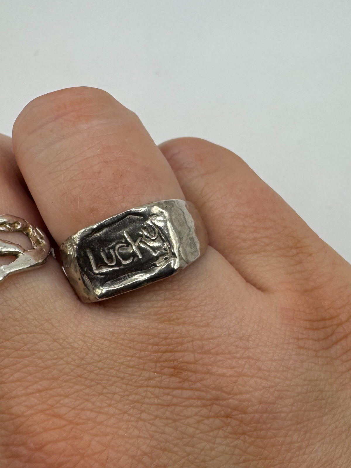 One of a kind Lucky ring size 56mm \ 7,5US